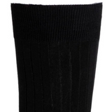 Scottish thread - men's socks - black cotton