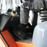 Chaussettes de sécurité Pro-Tek renforcées - coton noir