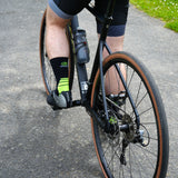 Chaussettes cyclisme - Broussaud Sport - noir-jaune