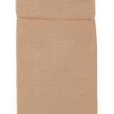 Les unies - chaussettes homme - coton beige