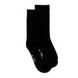 Les unies - chaussettes homme - coton noir