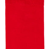 Les unies - chaussettes homme - coton rouge