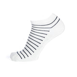Les Rayées - chaussettes homme - coton blanc et marine