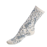 Junon - chaussettes femme - coton gris