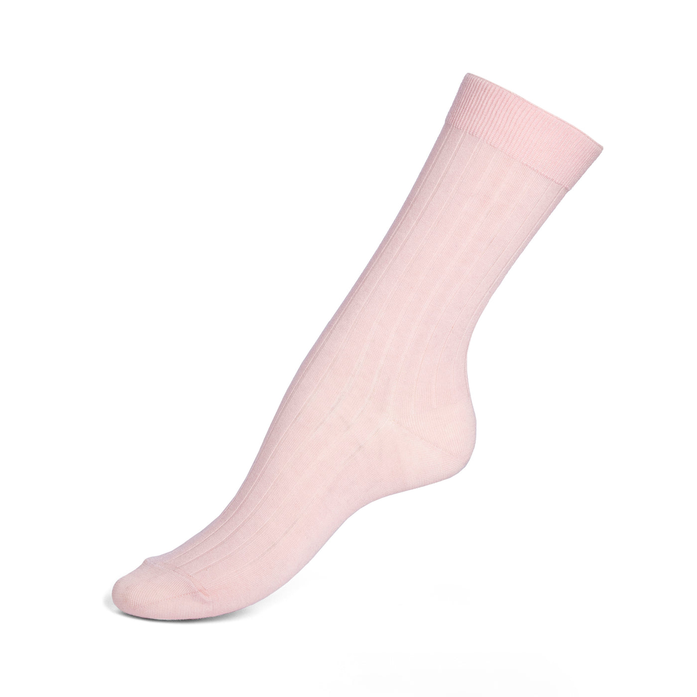 Les Côtes - chaussette femme - coton rose