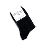 Les Mailles Résilles - coton noir