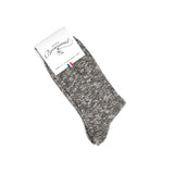 Héritage "Henry" - chaussettes homme - coton noir