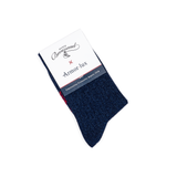 Armor-lux x Maison Broussaud les cotelées - women's socks - navy cotton