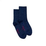Armor-lux x Maison Broussaud les cotelées - women's socks - navy cotton