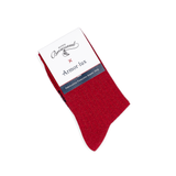 Armor-lux x Maison Broussaud ribbed socks - women's socks - red cotton