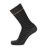 Armor-lux x Maison Broussaud Les marinières - men's socks - anthracite yellow cotton