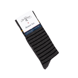 Armor-lux x Maison Broussaud Les marinières - men's socks - anthracite yellow cotton