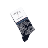 Les "Corail" Armor-lux x Maison Broussaud - chaussettes femme - coton marine