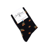 Glands - chaussettes femme - laine noire