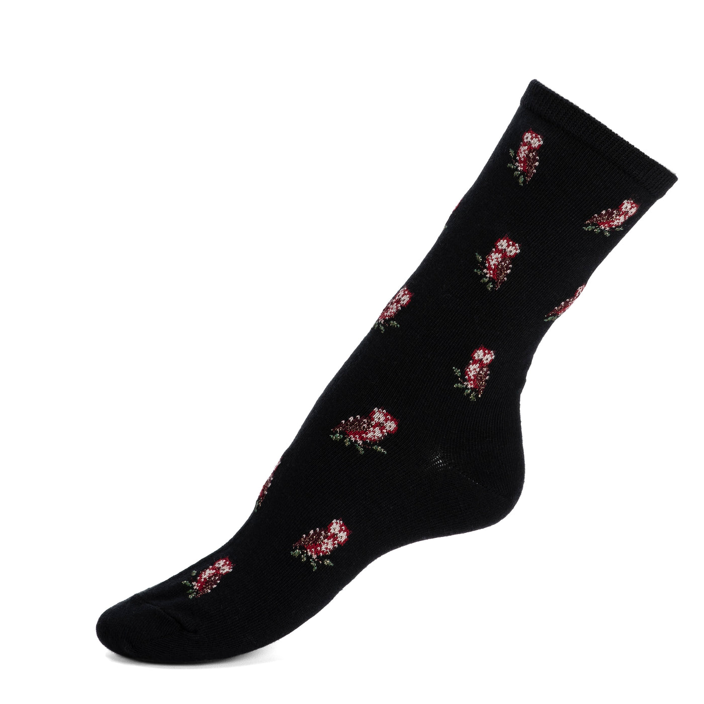 Les chouettes - chaussettes femme - coton noir