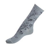The Tropics - Women's Socks - Gray Cotton
