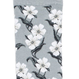 Flowers knee-highs - women's socks - rain cotton