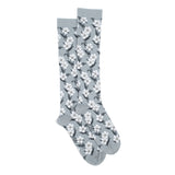Flowers knee-highs - women's socks - rain cotton