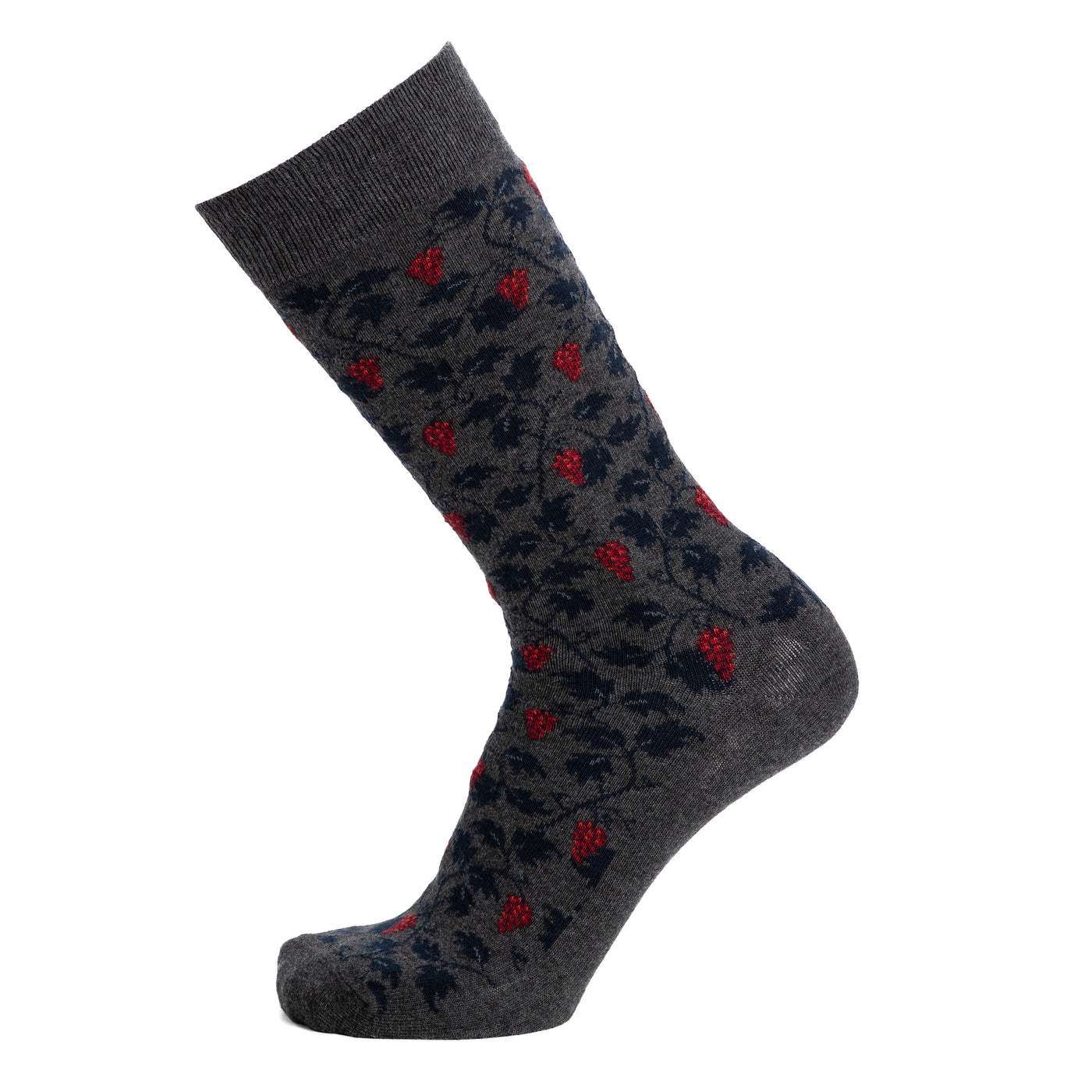 Vigne - chaussettes homme - coton anthracite
