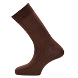Scottish thread - men's socks - red cotton
