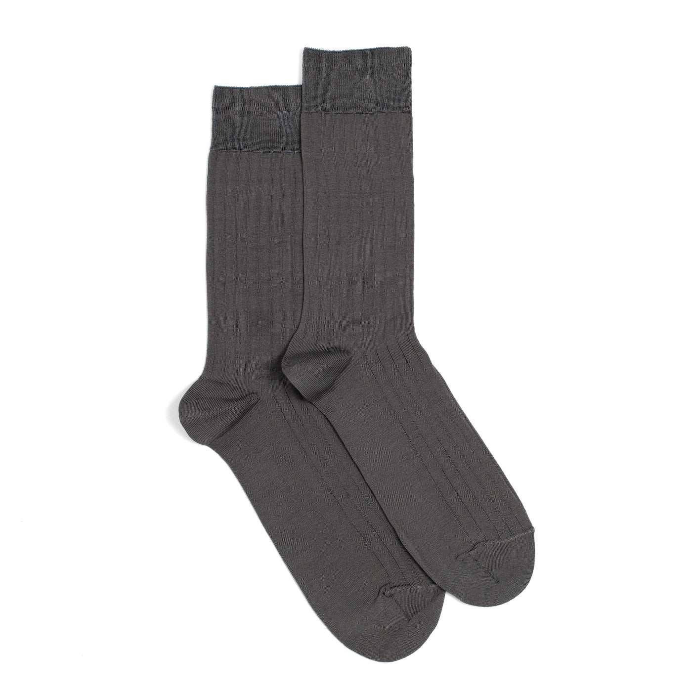 Scottish thread - men's socks - anthracite cotton