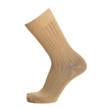 Les fils d'Ecosse - chaussettes homme - coton beige