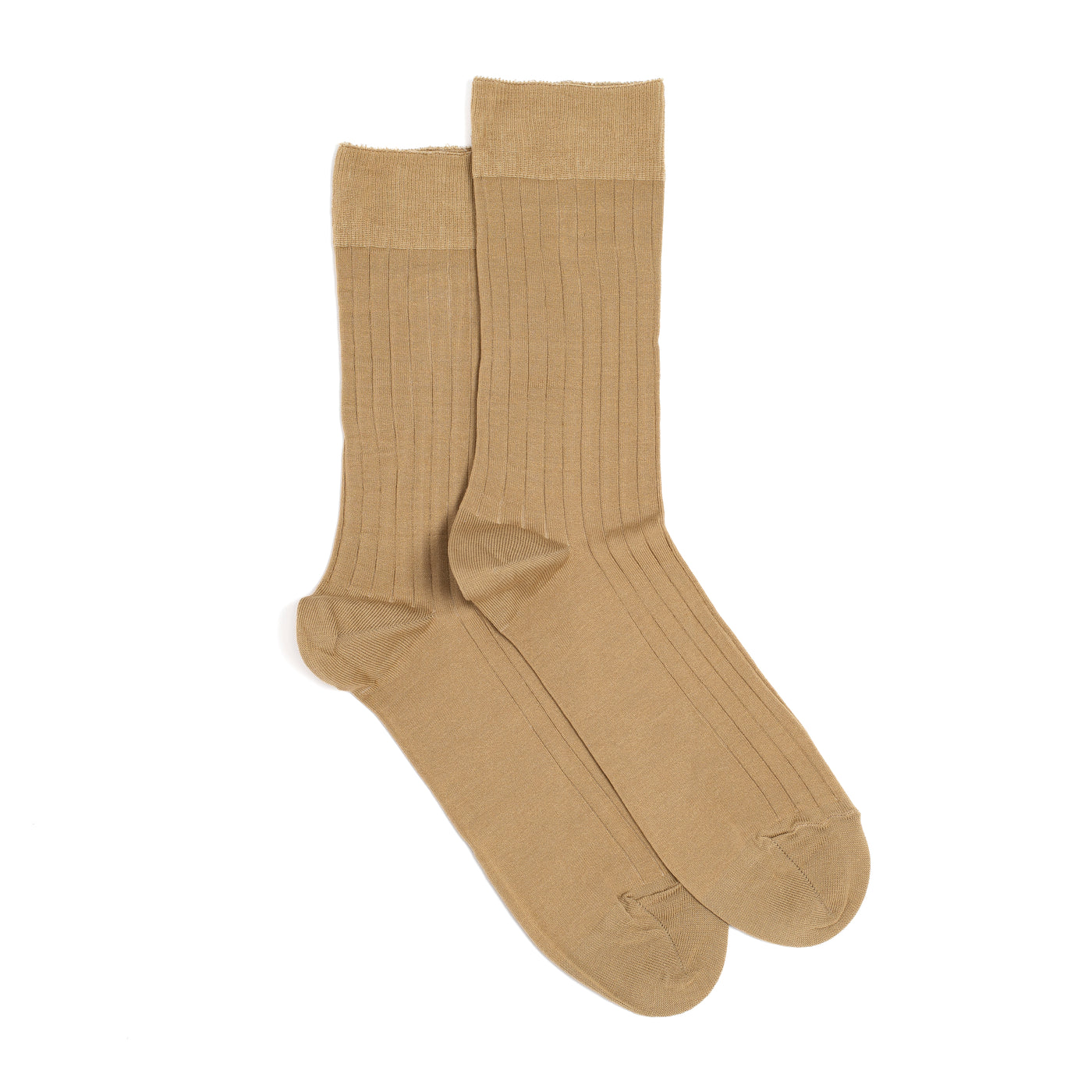 Scottish thread - men's socks - beige cotton