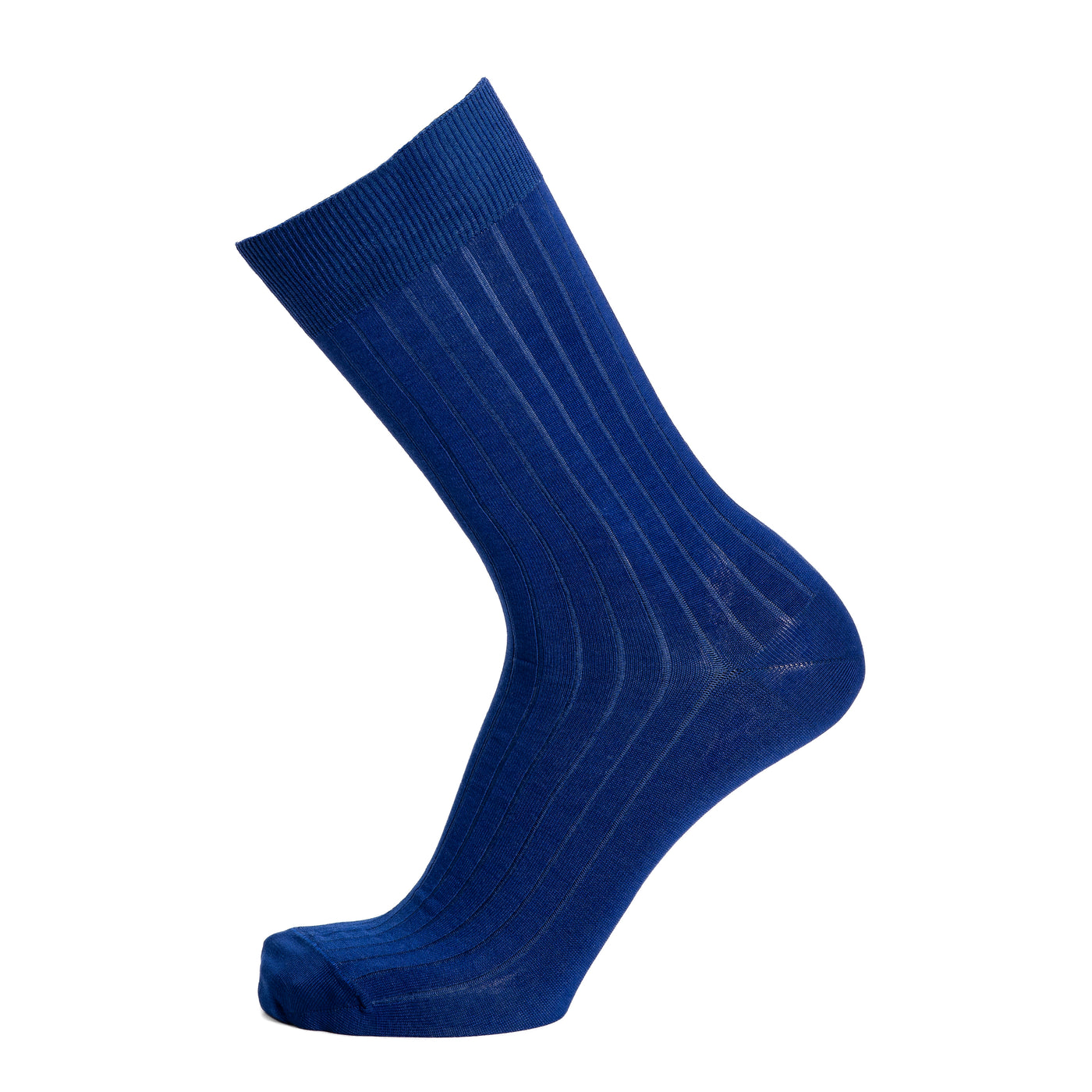Scottish thread - men's socks - blue cotton