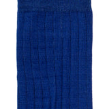 Scottish thread - men's socks - blue cotton