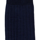 Scottish thread - men's socks - navy cotton