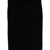 Scottish thread - men's socks - black cotton