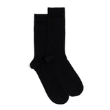 Scottish thread - men's socks - black cotton