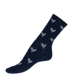 The Hens – Women’s Socks – Navy Cotton