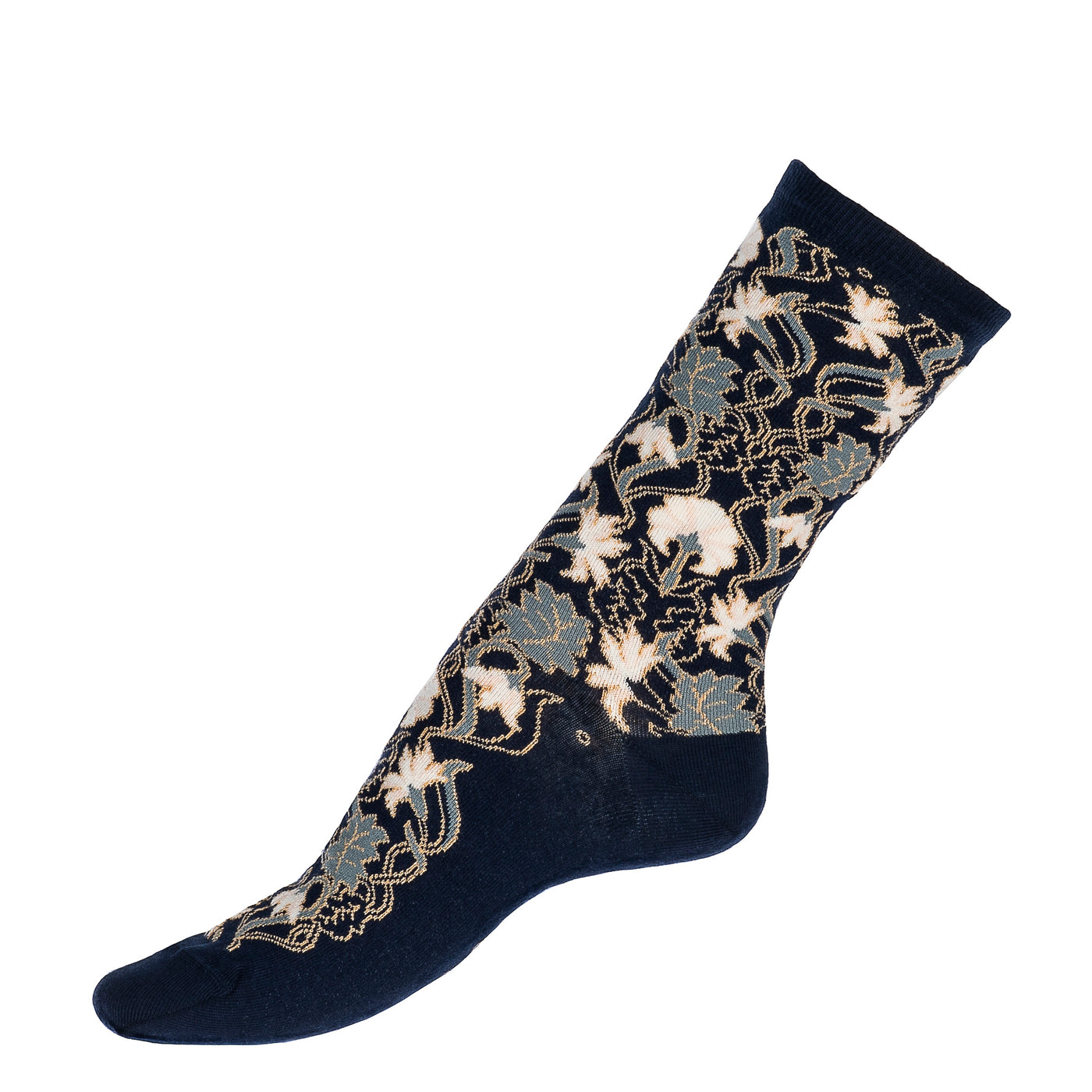 The Carnations – Women’s Socks – Navy Cotton