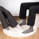 Les Côtes - chaussette femme - coton gris perle