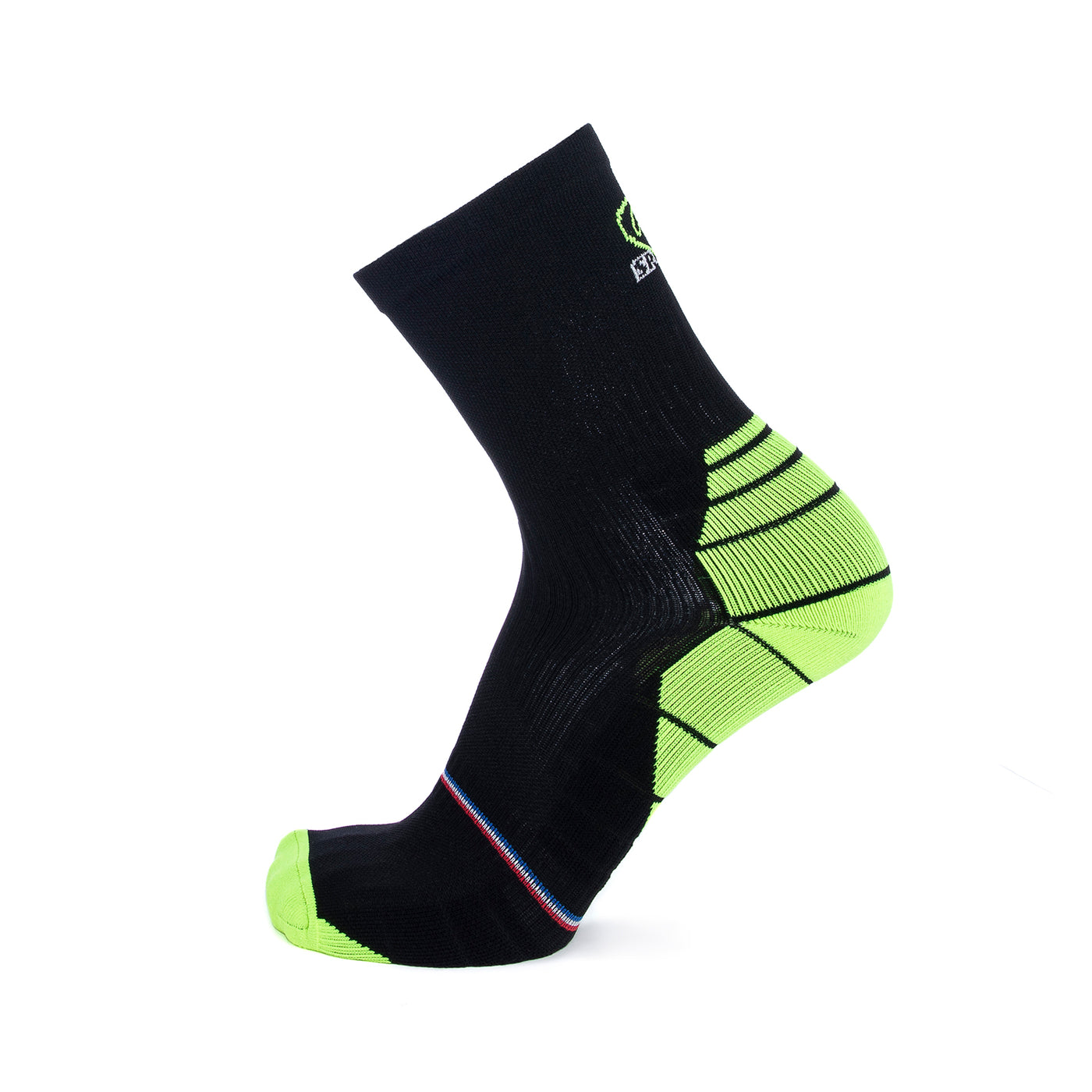 Cycling socks black/yellow