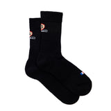 Chaussettes de sécurité Pro-Tek renforcées - coton noir