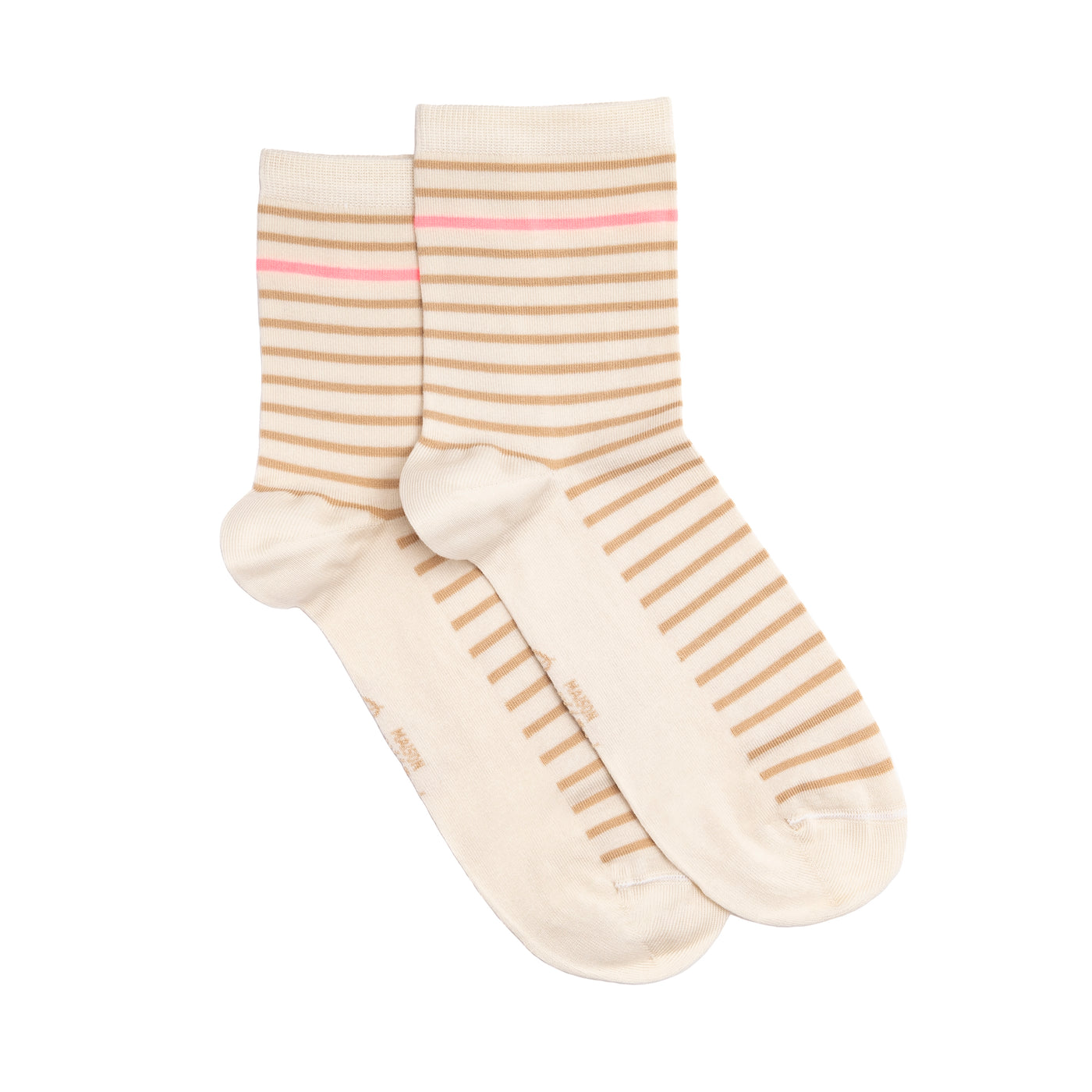 Les marinières - chaussettes femme - coton écru