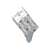 The Wild Geese – Women’s Socks – Grey Cotton
