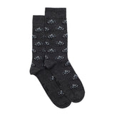 The Cars – Men’s Socks – Anthracite Cotton
