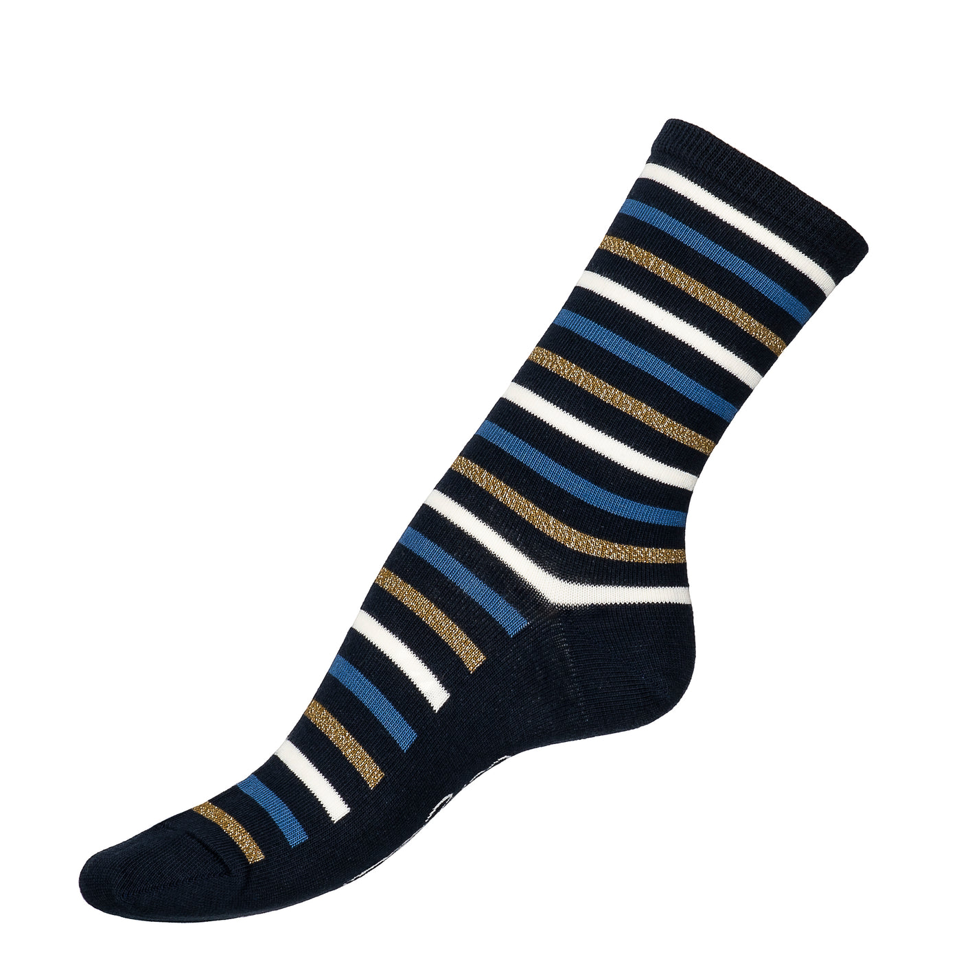 Les Rayures-multico - chaussettes femme - coton marine