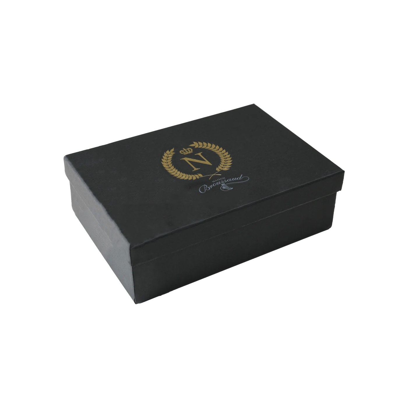 Coffret Maison Broussaud - boite cadeau noire Napoléon