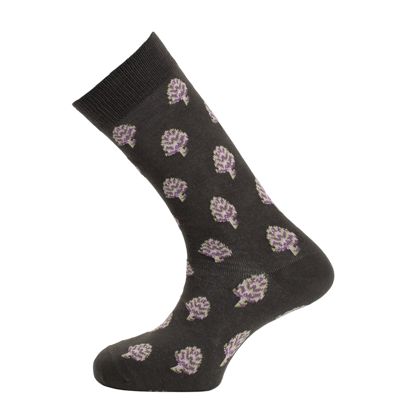 Les Artichauts - chaussettes homme - coton kaki