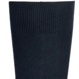 Les Mailles Piquées - chaussettes homme - coton marine