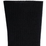 Les non-comprimantes - chaussettes homme - coton noir