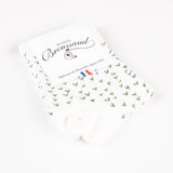 Les Feuilles - chaussette enfant - coton écru