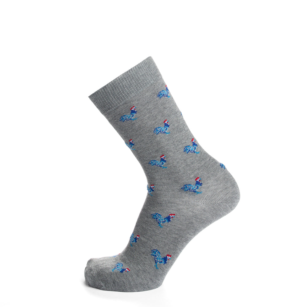 Les Coqs grey