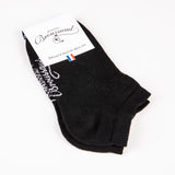 Les Invisibles - chaussette enfant - coton noir