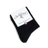 Les Unies - chaussettes femme - coton noir