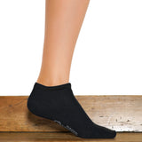 Les Invisibles - chaussettes femme - coton noir